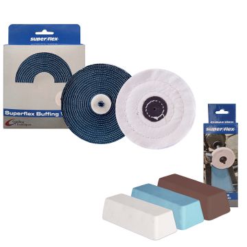 SUPERFLEX BUFFING WHEELS and POLISHING COMPOUNDS 3